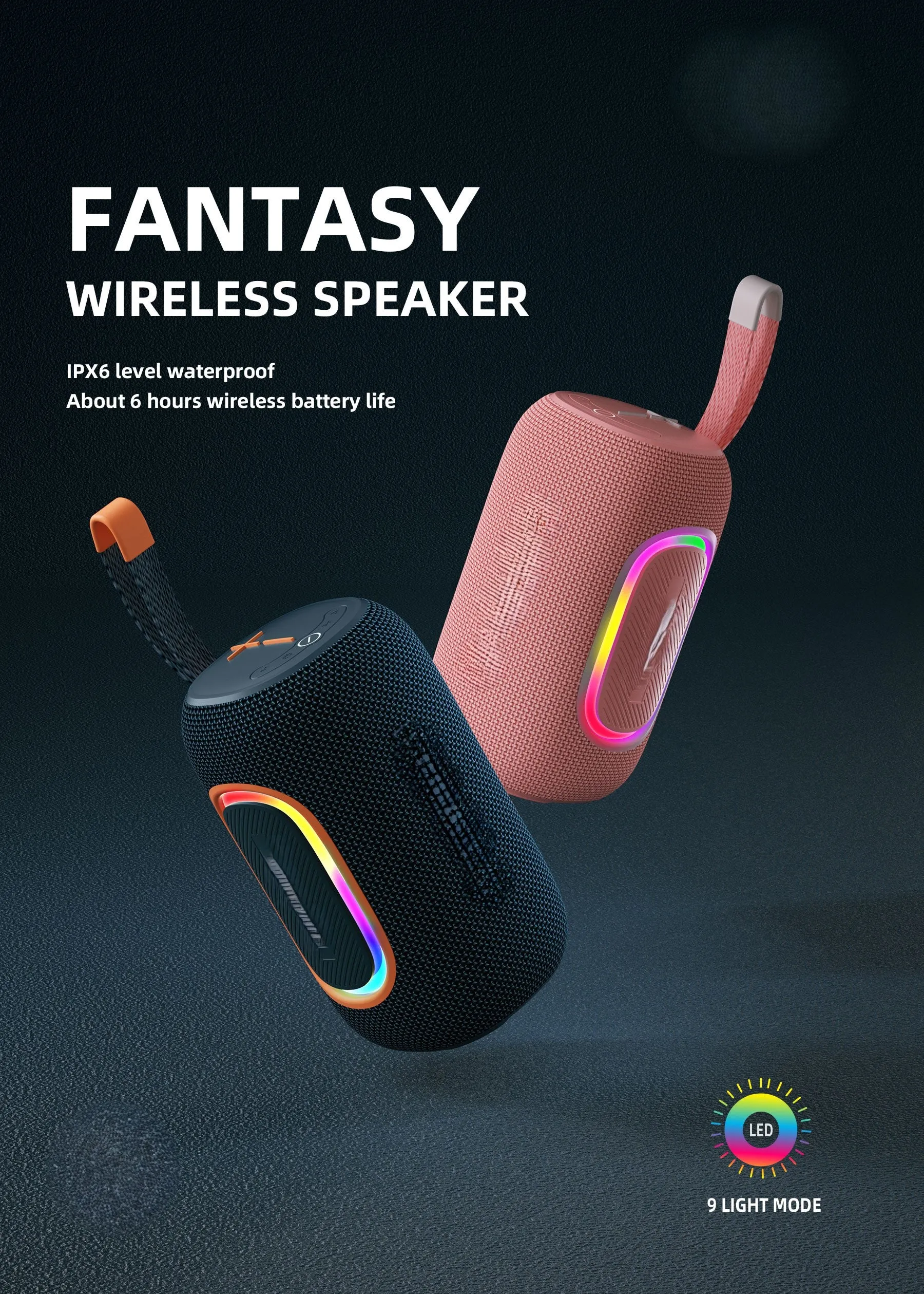 20W Fashionable Wireless Bluetooth Speaker