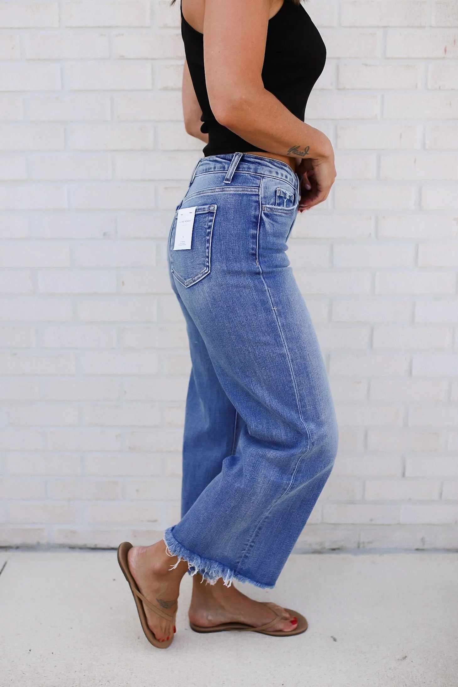 Alice High Rise Wide Leg Jeans