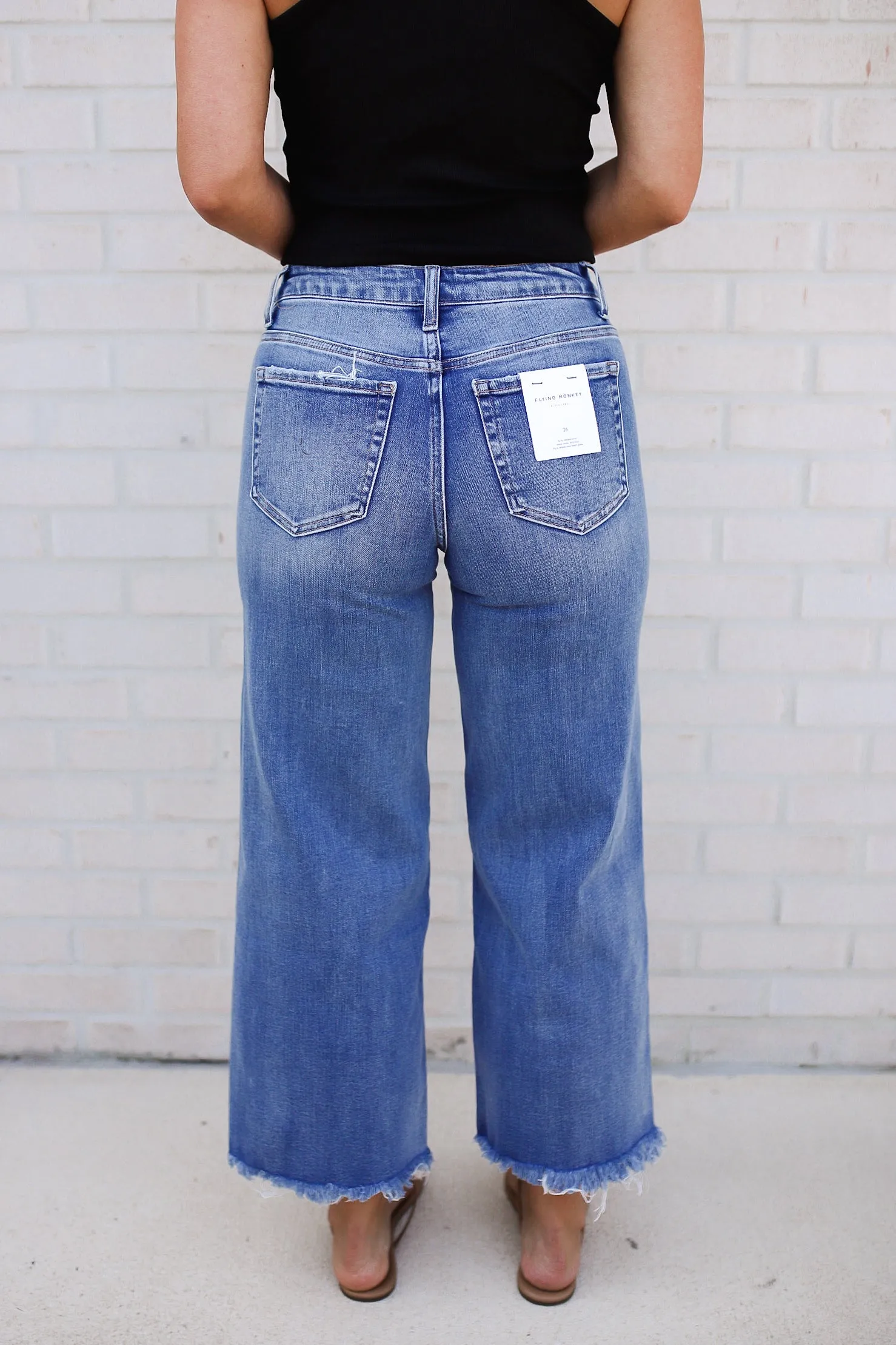 Alice High Rise Wide Leg Jeans