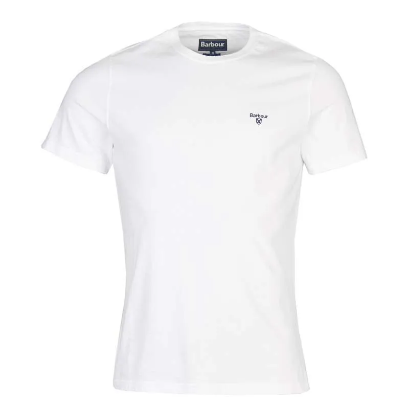 Barbour Essential Sports Mens T-Shirt - White