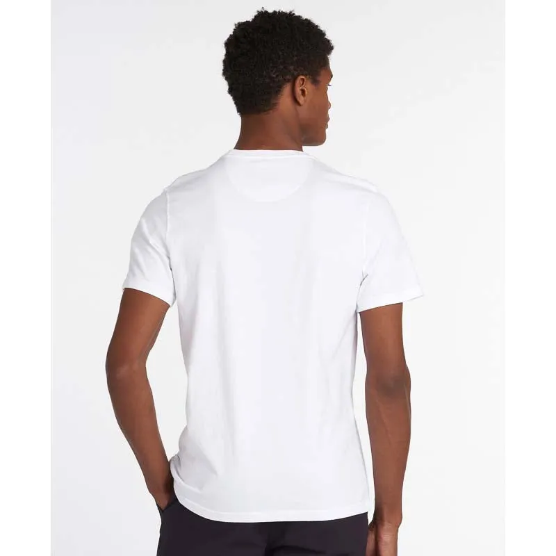 Barbour Essential Sports Mens T-Shirt - White