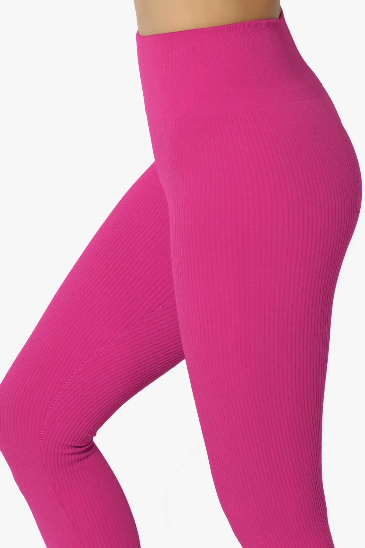 Blossoms Thermal Ribbed Seamless Leggings