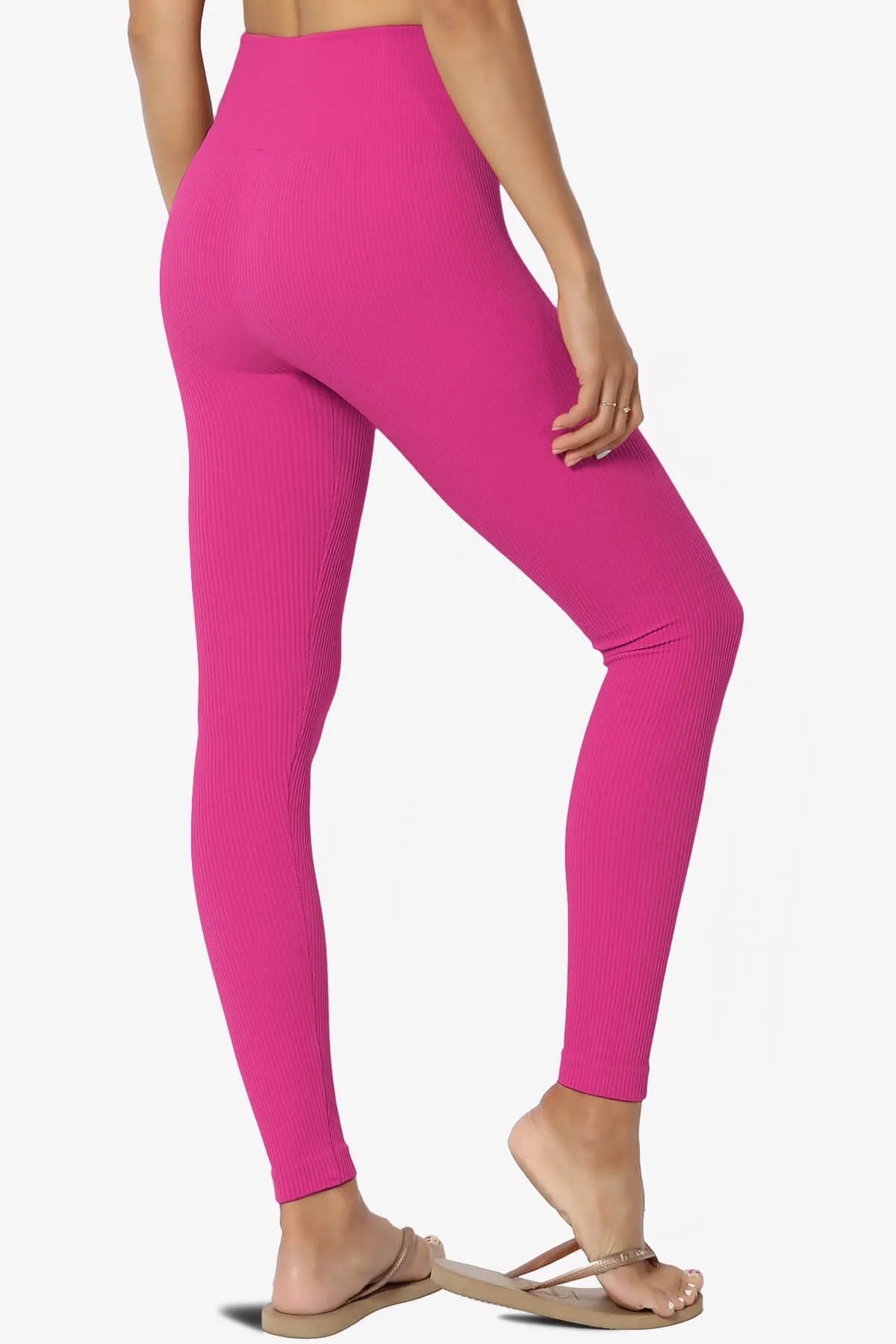 Blossoms Thermal Ribbed Seamless Leggings