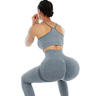 Booty Lifting Leggings, Seamless Scrunch Bum Leggings - Bum Lift Gym Leggings