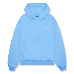 Broken Planet Basics Washed Light Blue Hoodie