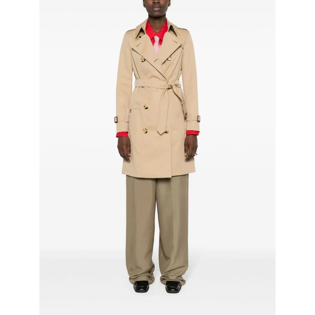 Burberry Coats Beige