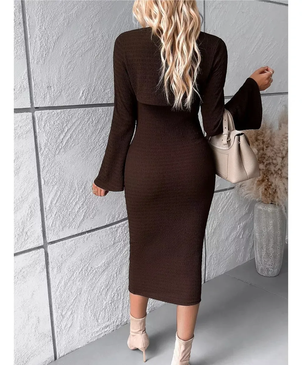 Casual Elegant Long Sleeve Women's Party Dresses