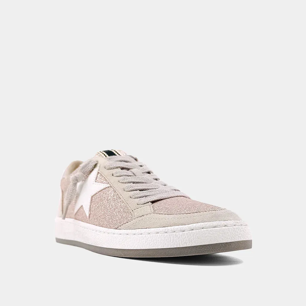 Champagne Glitter Paz Sneaker