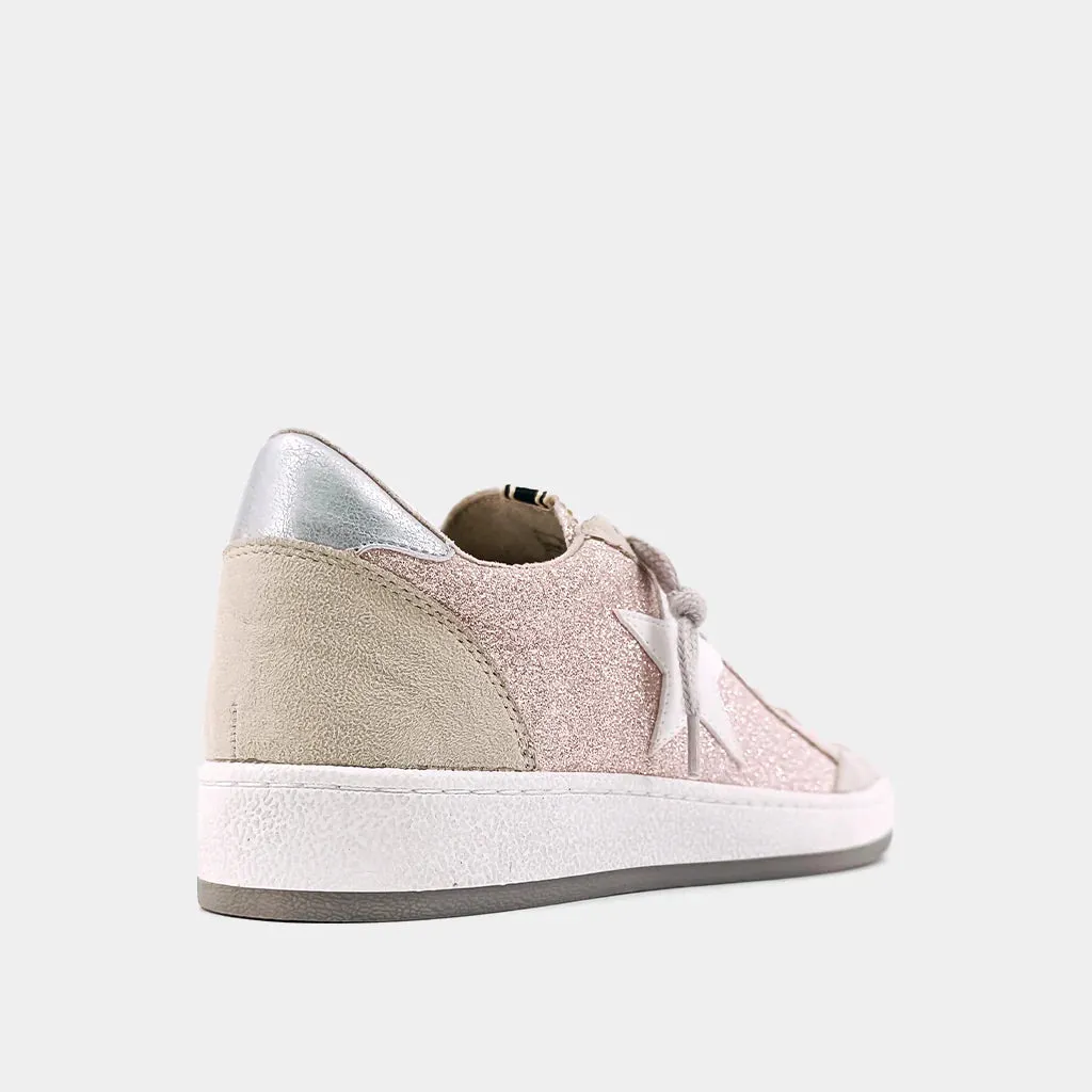 Champagne Glitter Paz Sneaker