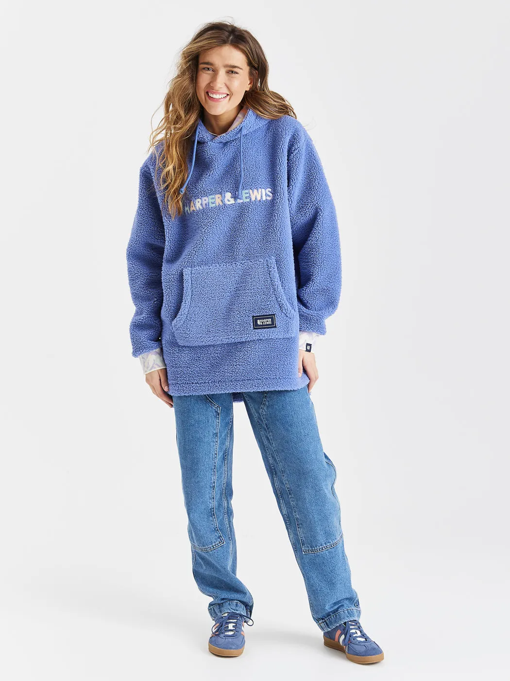 Chloe Hooded Sherpa Fleece