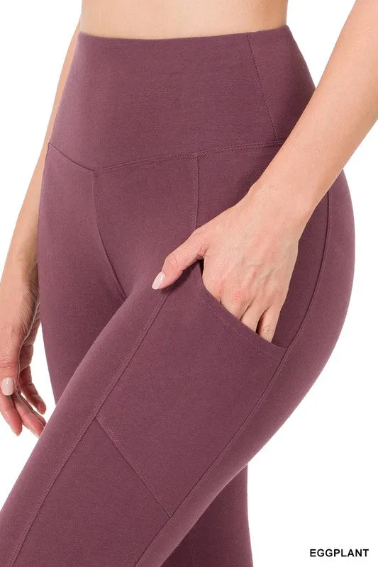 Cotton Leggings with pocket