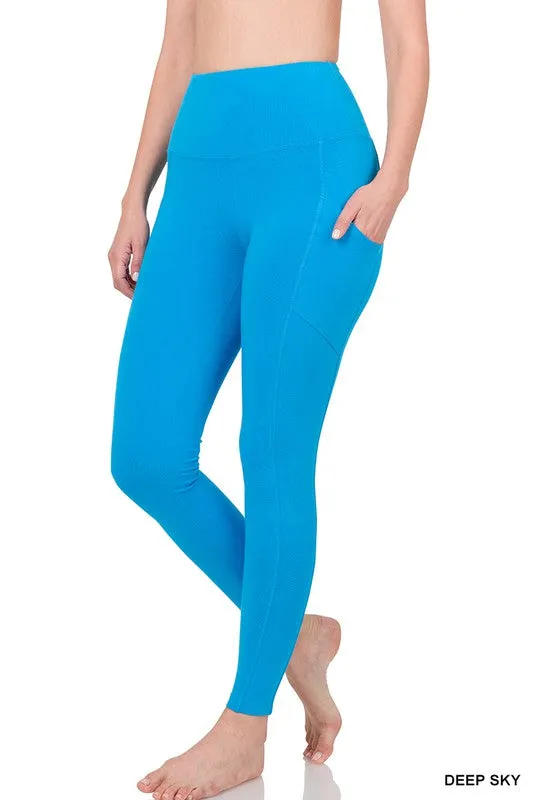 Cotton Leggings with pocket