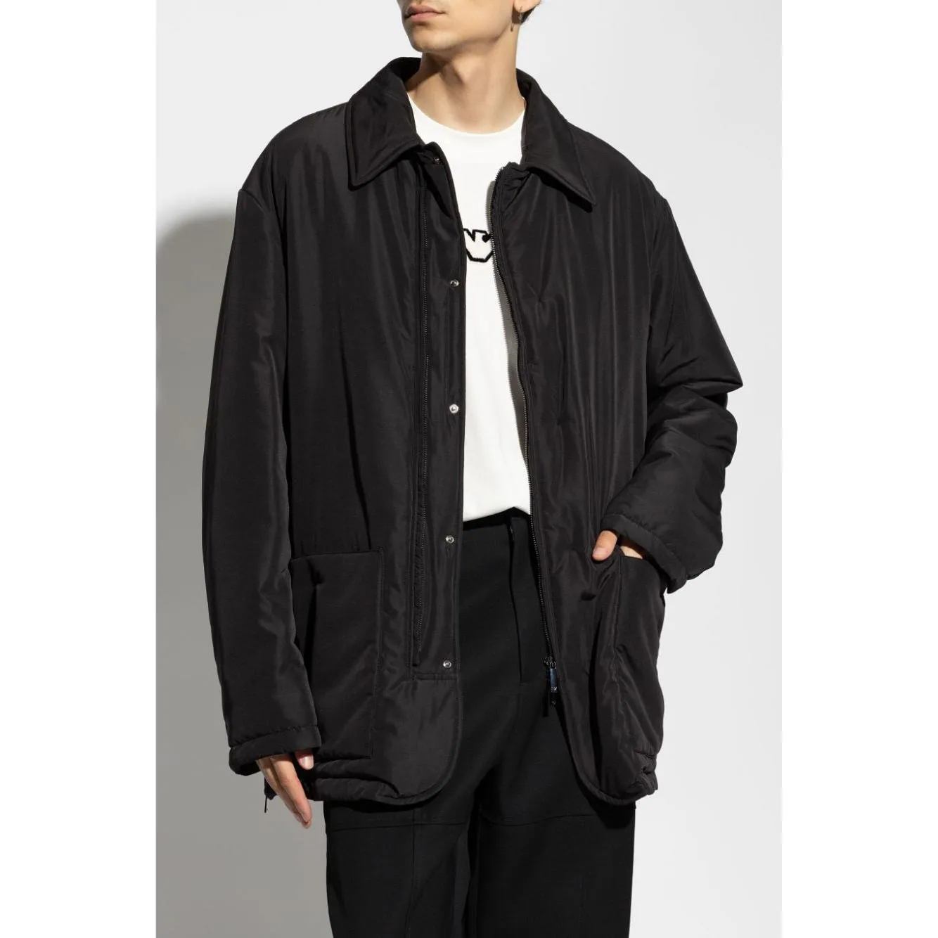 Emporio Armani Jackets Black