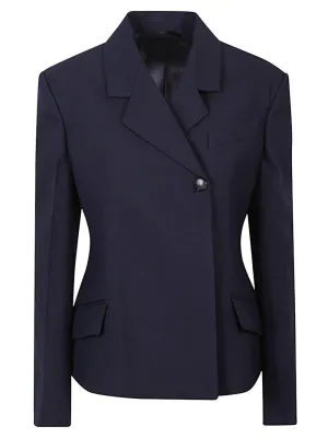 Ferragamo Jackets Blue