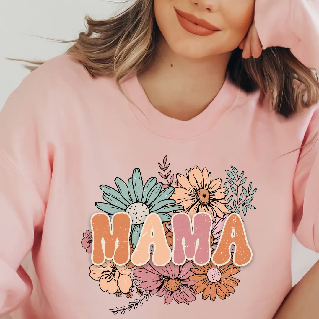 FLOWER BOUQUET MAMA SWEATSHIRT