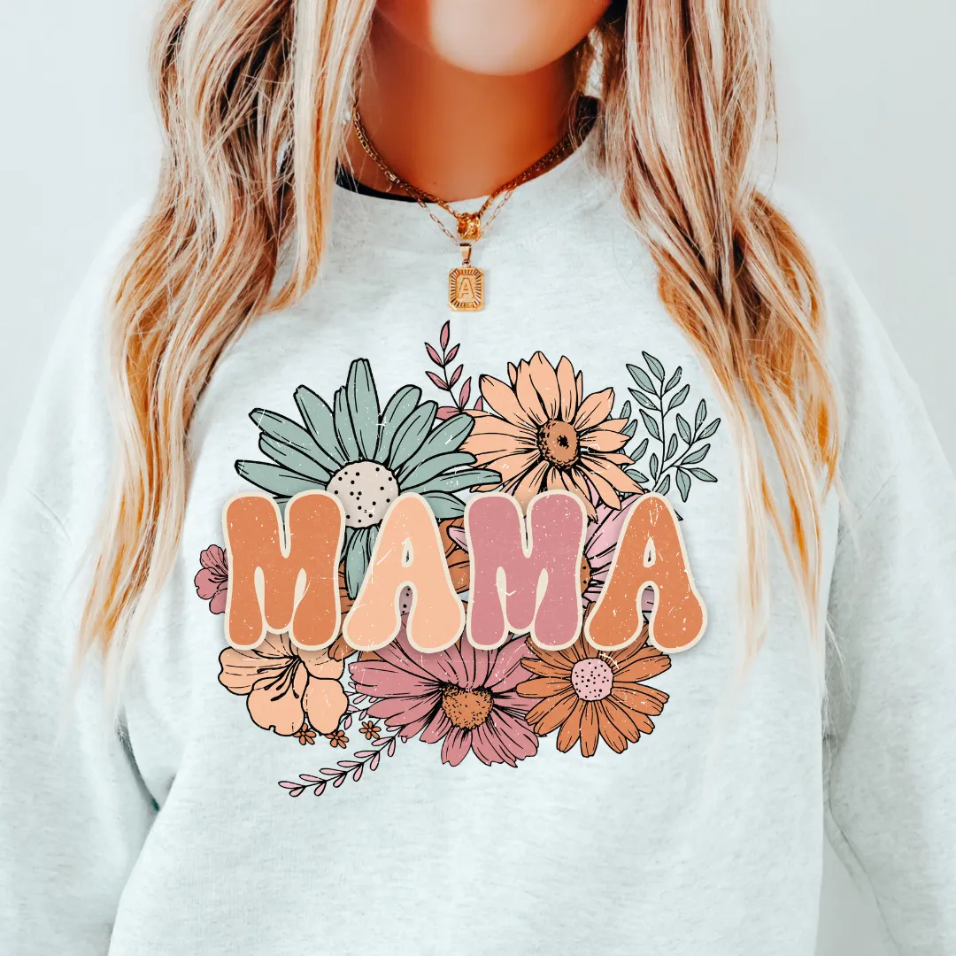 FLOWER BOUQUET MAMA SWEATSHIRT