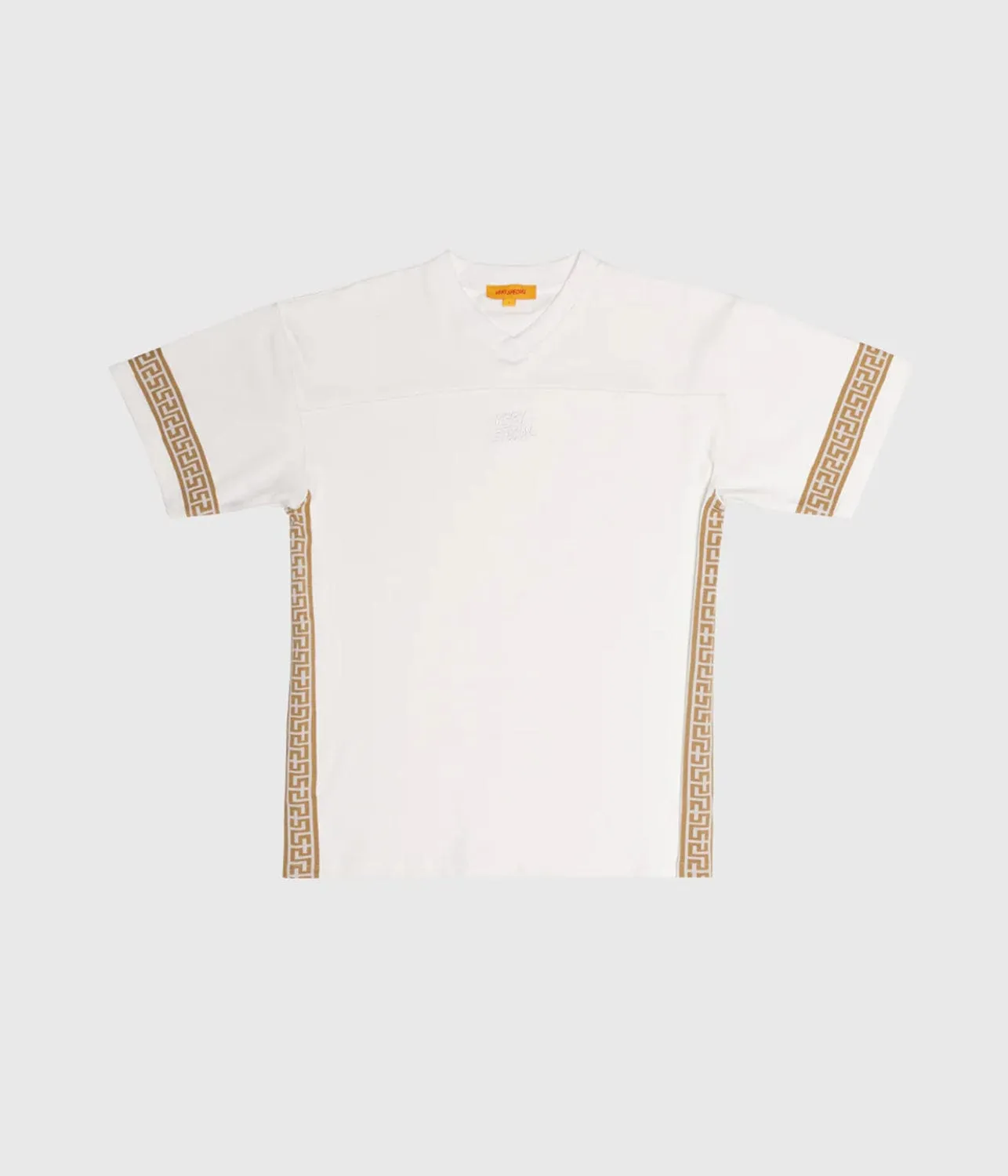 GEO BOXY SPORT TEE- WHITE