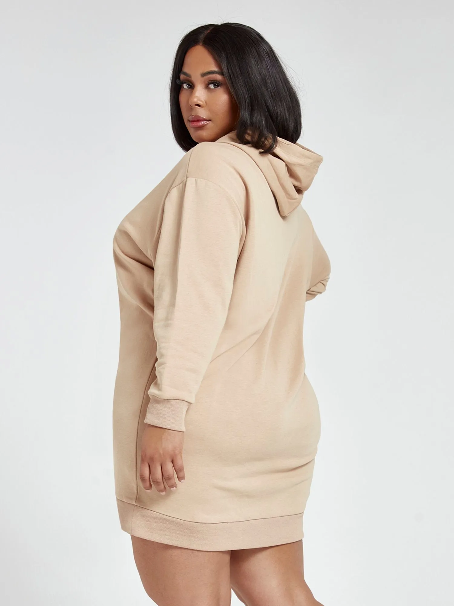 Hailey Hooded Sweatshirt Dress