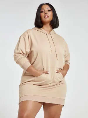 Hailey Hooded Sweatshirt Dress