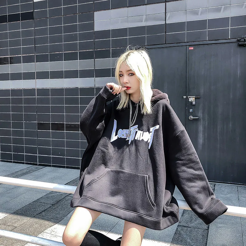 Harajuku Gothic Rabbit Ears Hoodie