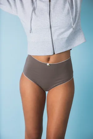 HIGH RISE UNDERWEAR IN TAUPE