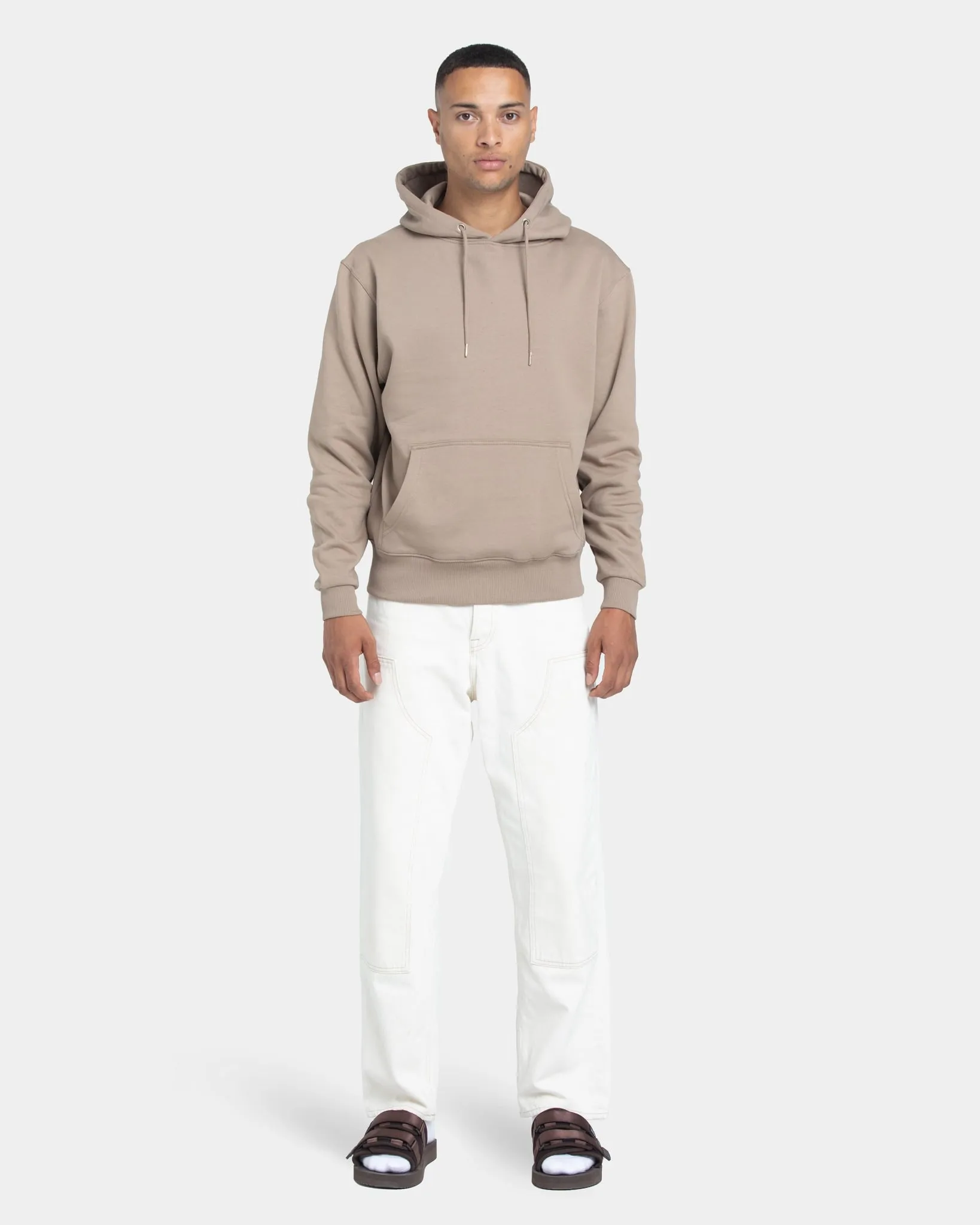 Hoodie Classic, Men - Mocha