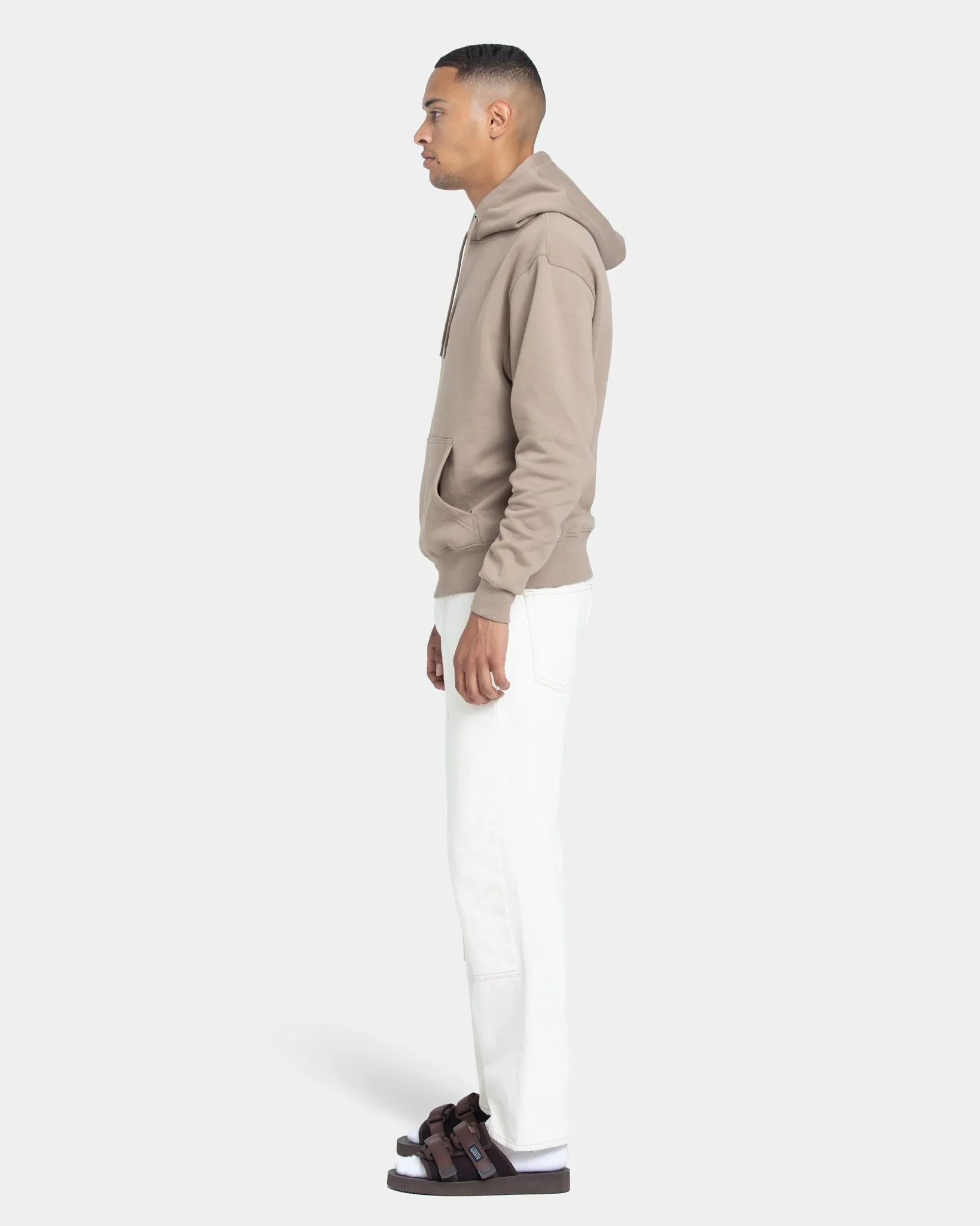 Hoodie Classic, Men - Mocha