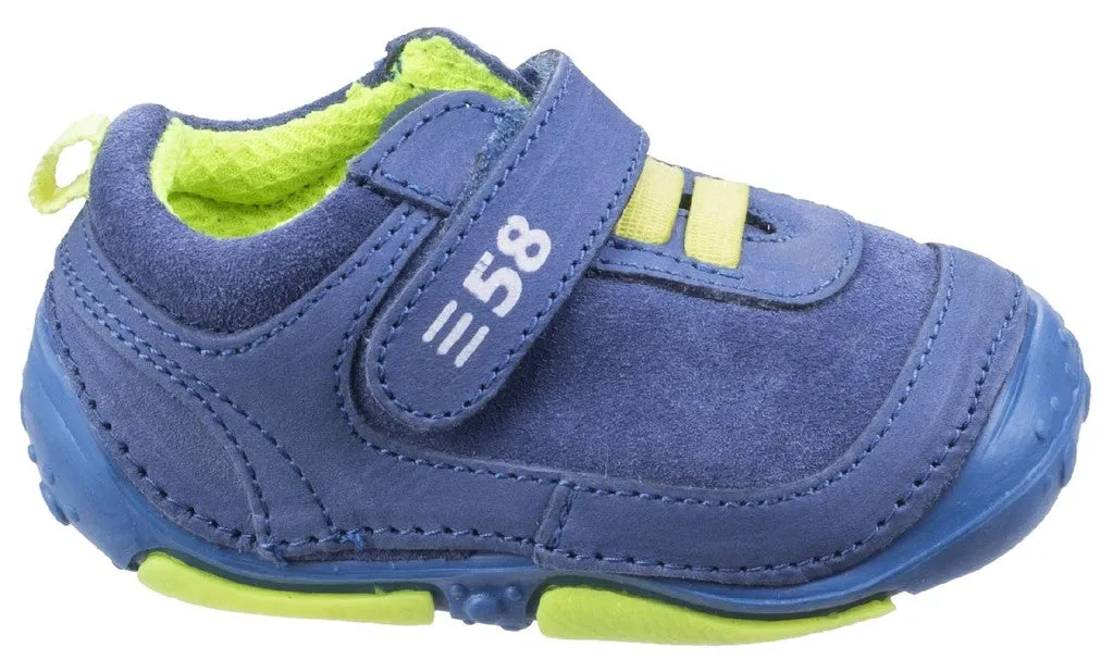 Infants first Shoes Blue Pre Walkers Walkers Leather E,F & G Fit