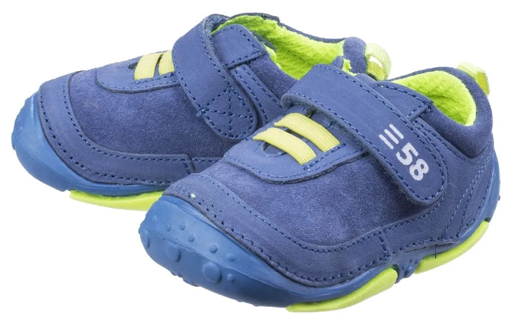 Infants first Shoes Blue Pre Walkers Walkers Leather E,F & G Fit