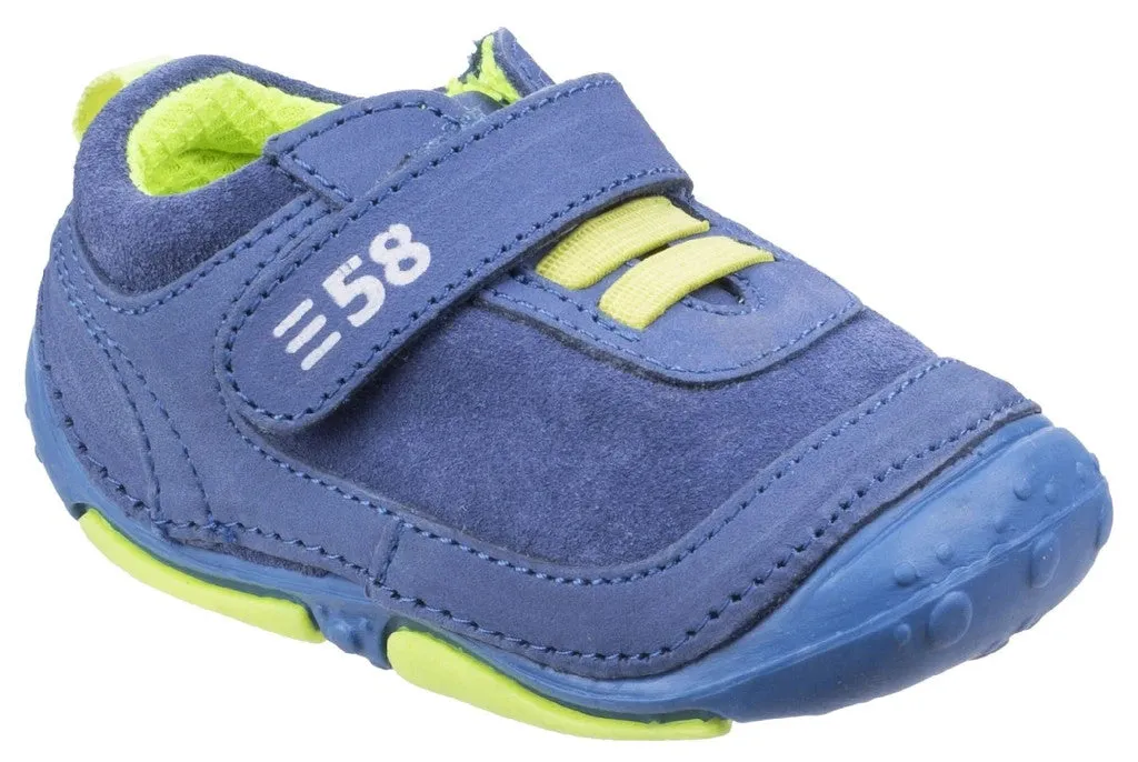 Infants first Shoes Blue Pre Walkers Walkers Leather E,F & G Fit