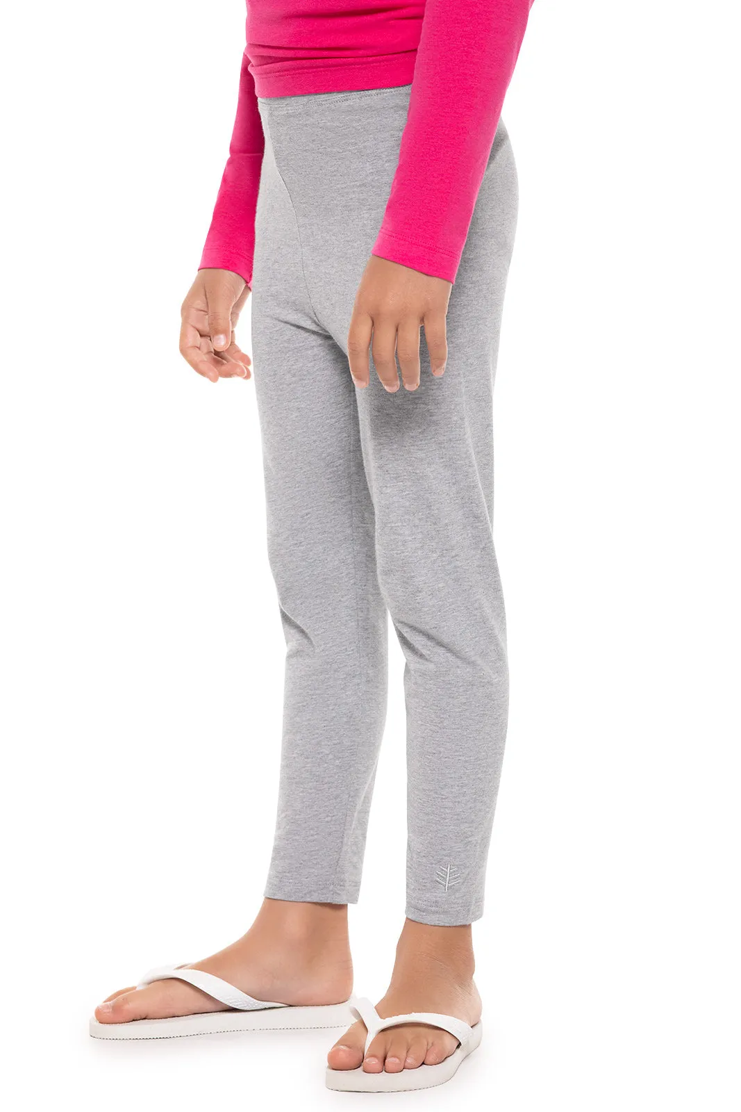 Kid's Monterey Summer Leggings | Grey Heather