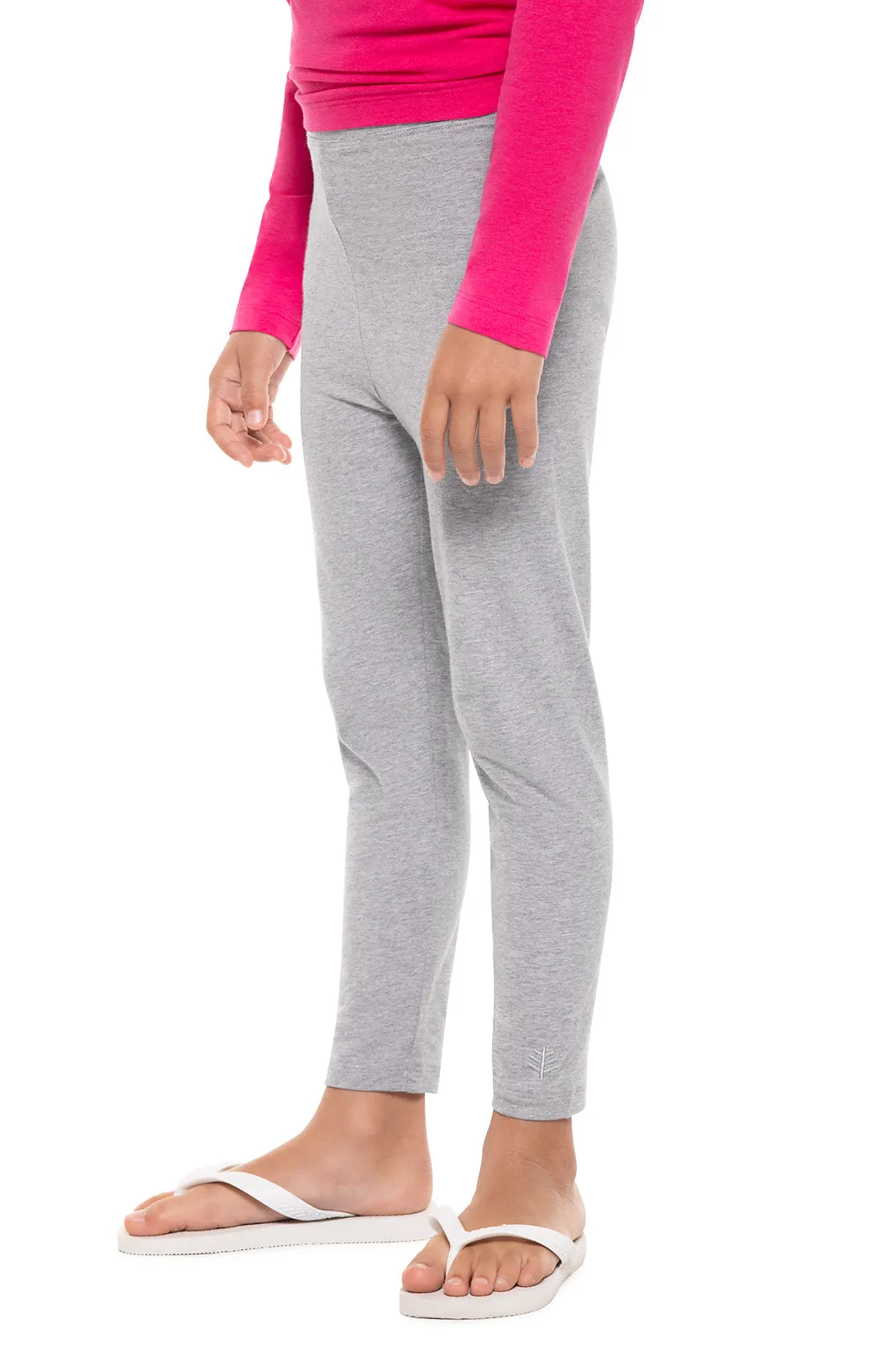 Kid's Monterey Summer Leggings | Grey Heather