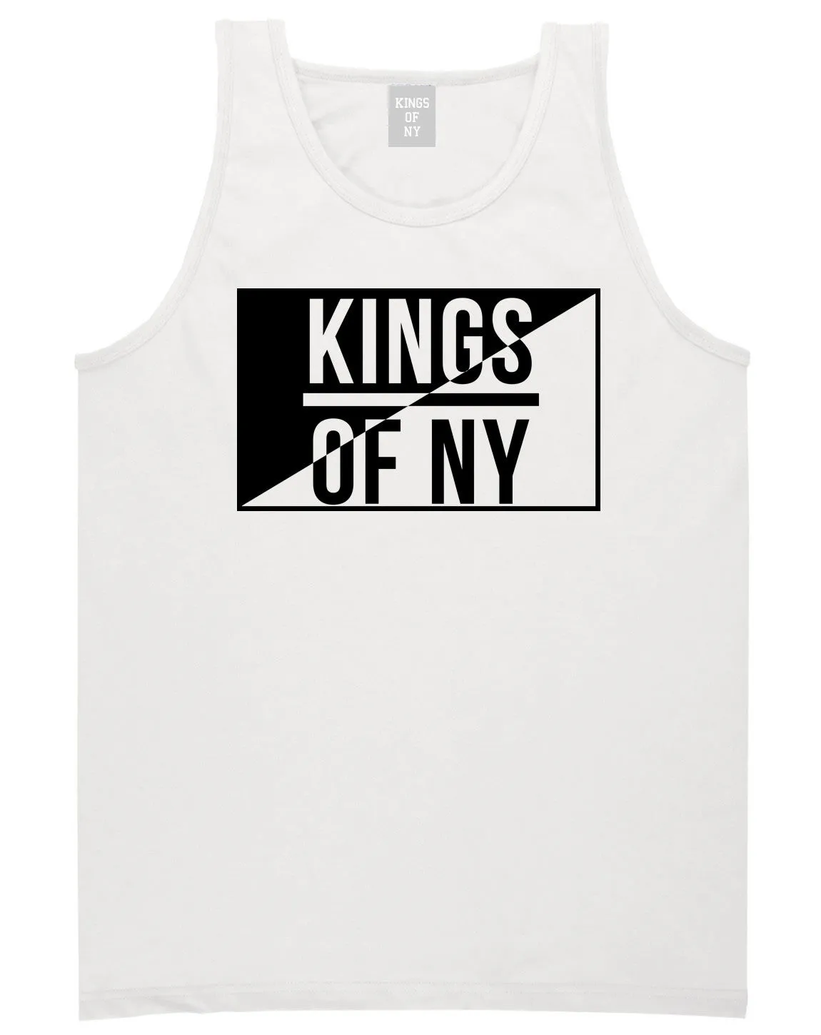 Kings Of NY Half Logo Tank Top