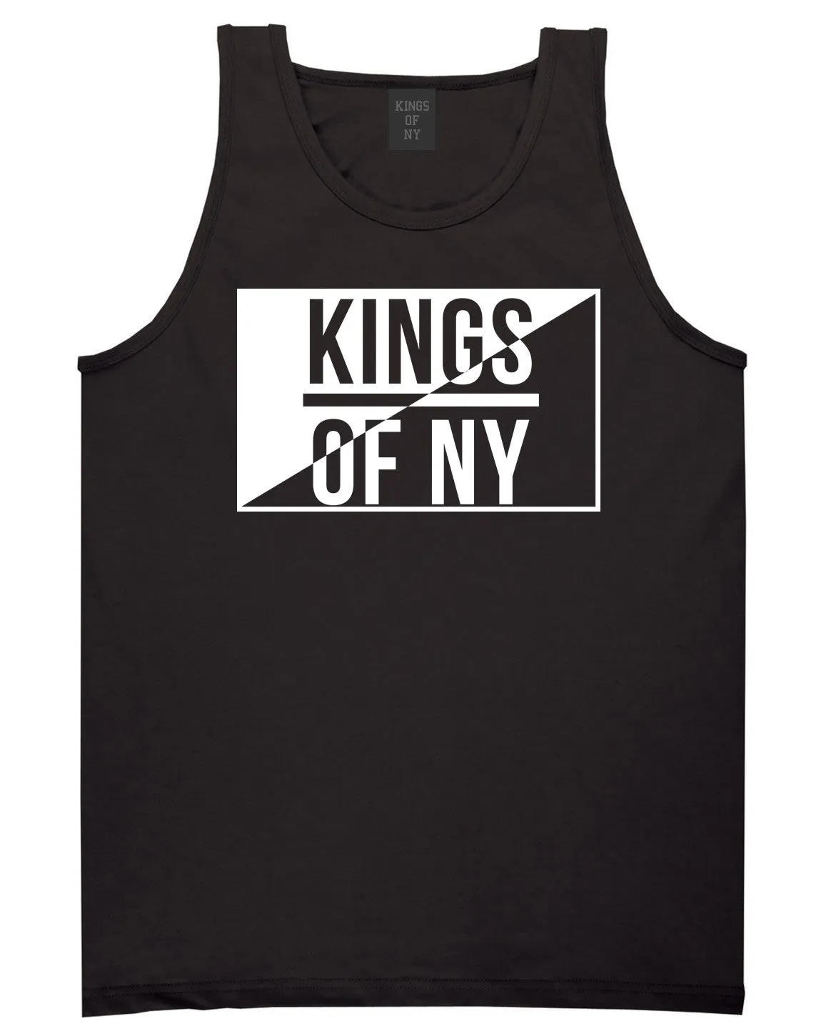 Kings Of NY Half Logo Tank Top