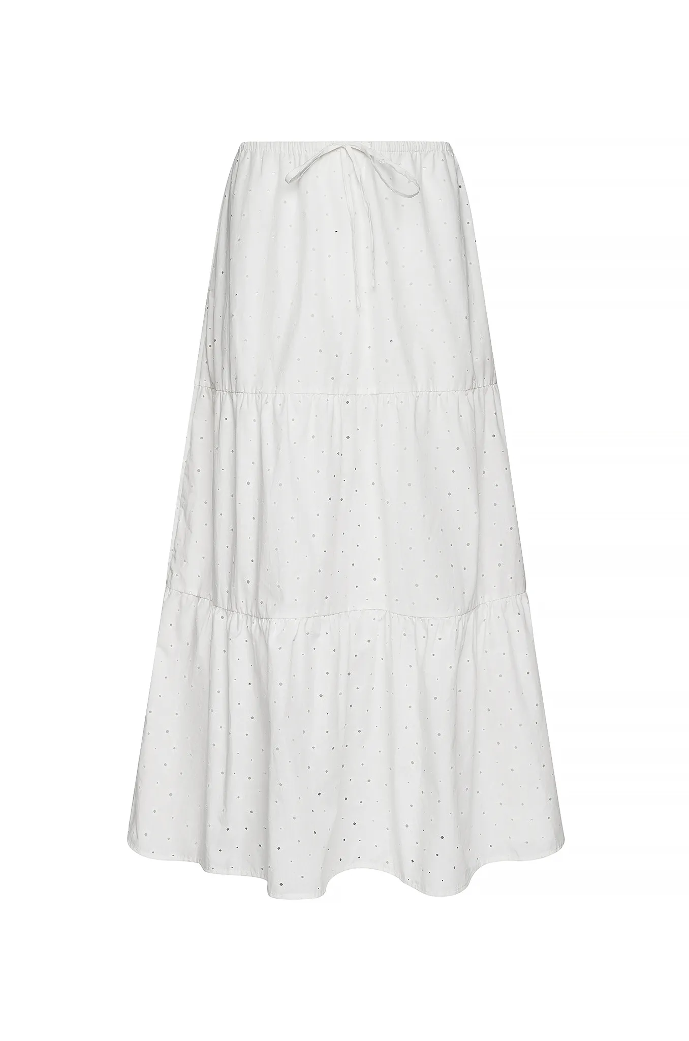 Kristina Skirt - White Eyelet