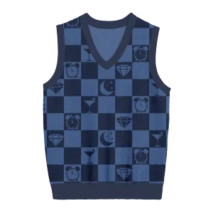 Midnights Checkered Knit Vest