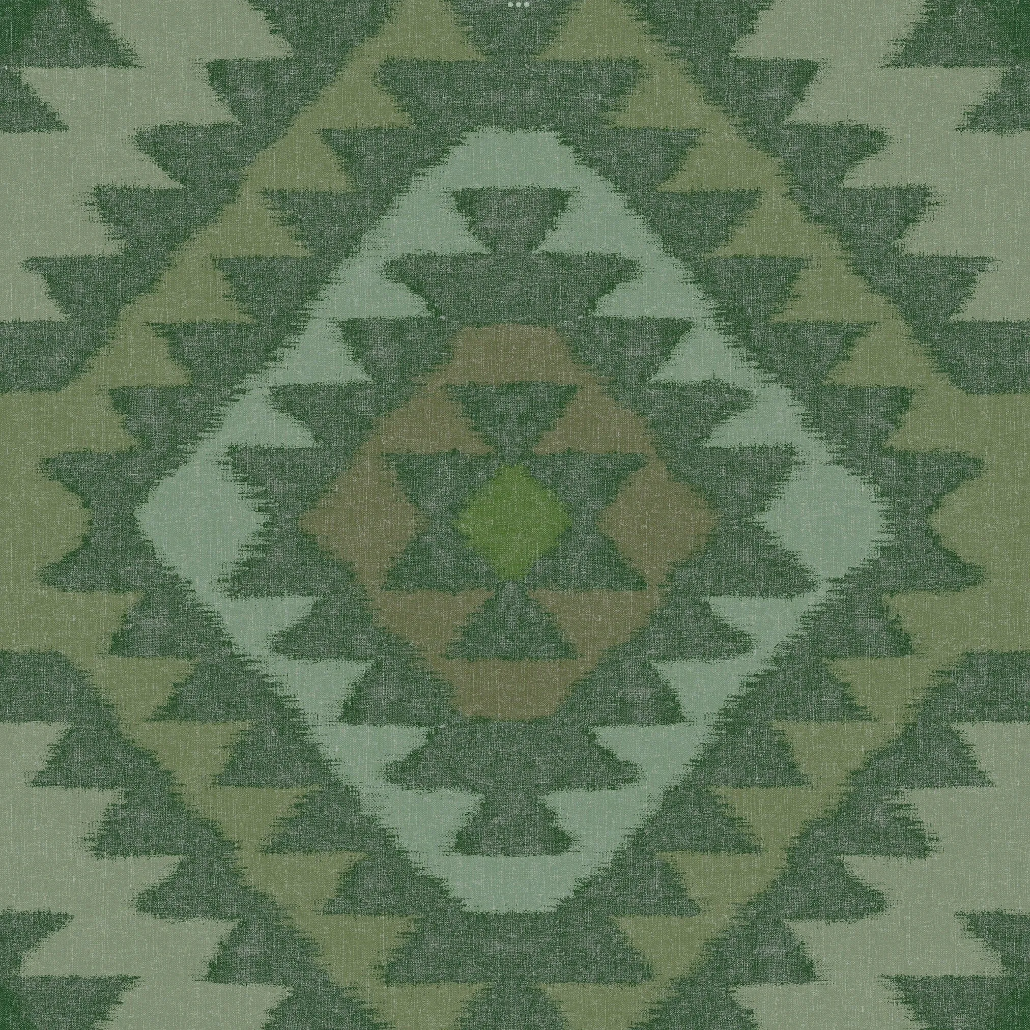 Navajo Wallpaper - Olive