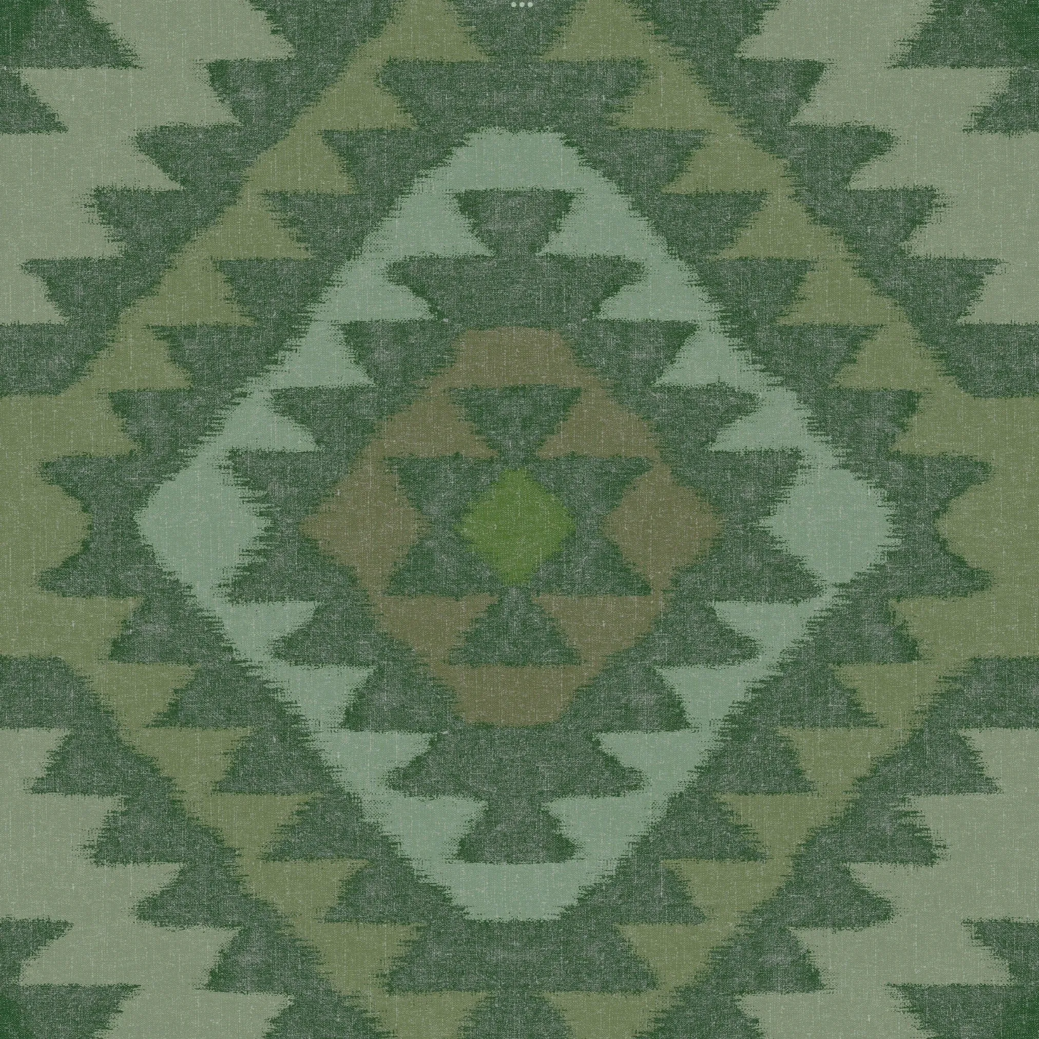 Navajo Wallpaper - Olive