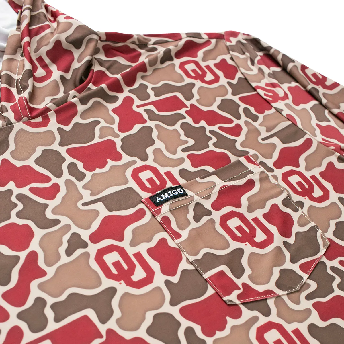 Oklahoma Sooners Camo - Sol Series Hoodie