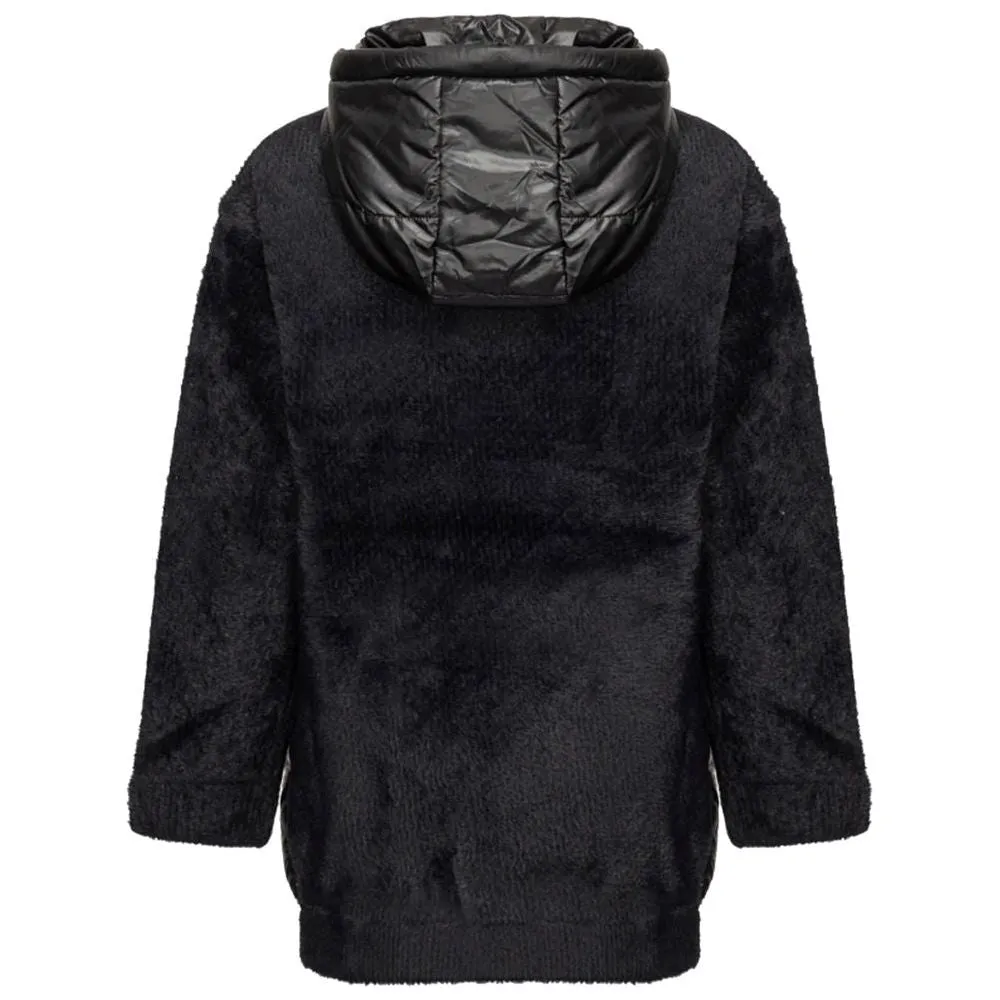 PINKO Black Nylon Jackets & Coat