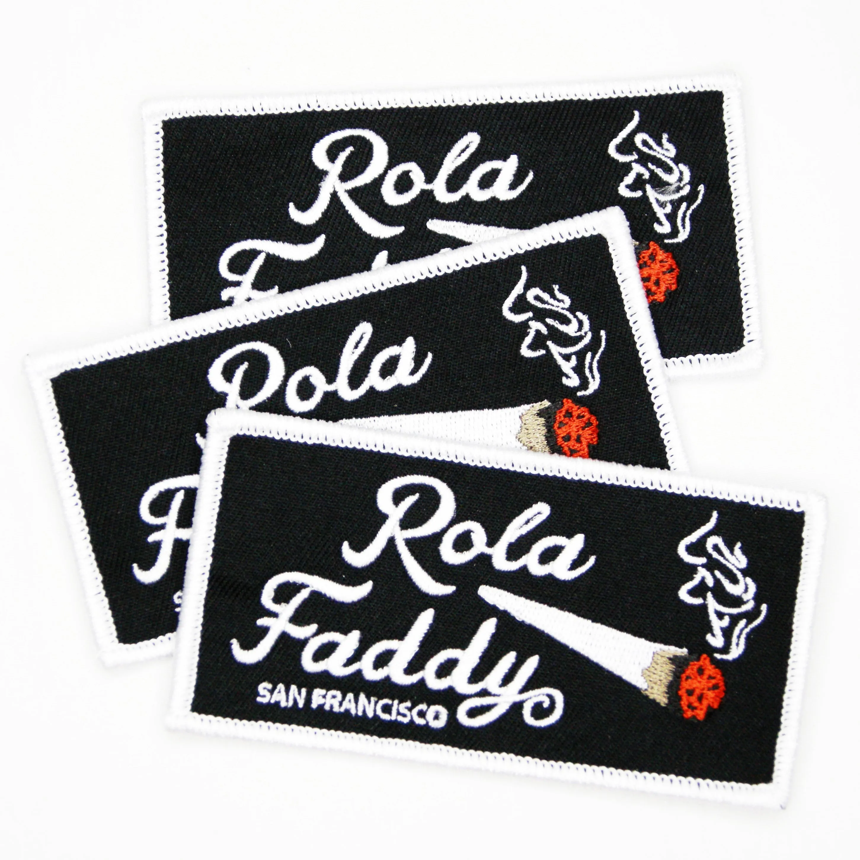 Rola Faddy Embroidered Sew on Patch