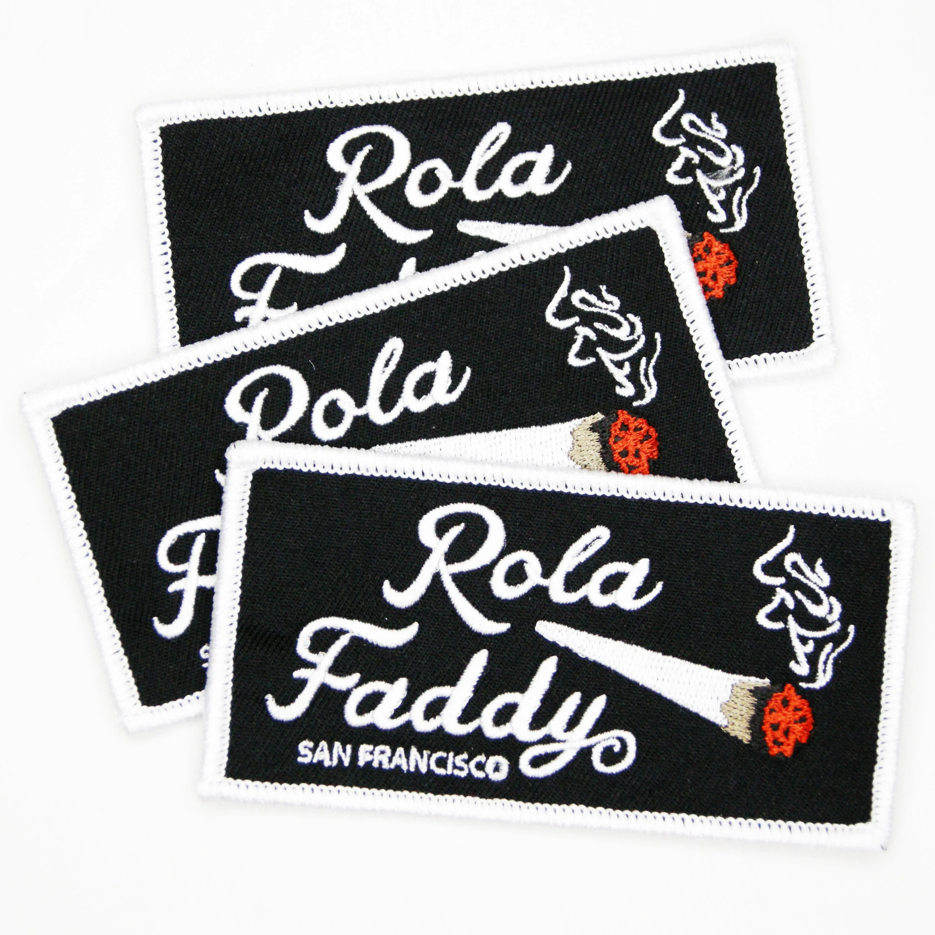 Rola Faddy Embroidered Sew on Patch