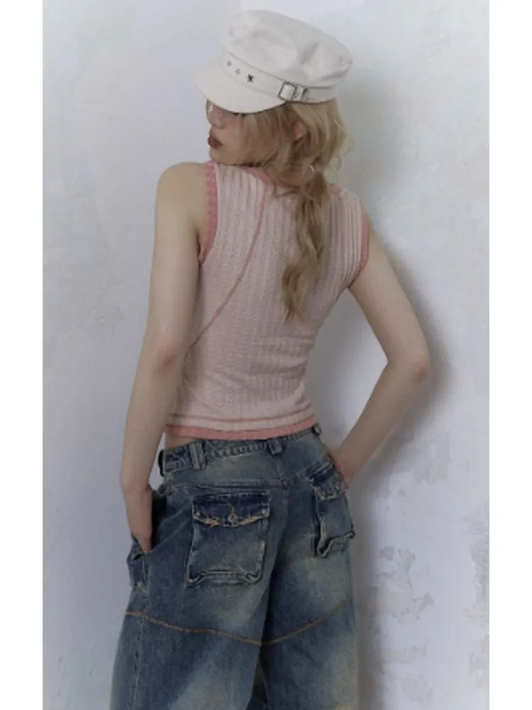 Romantic Knitted Tops【s0000002701】