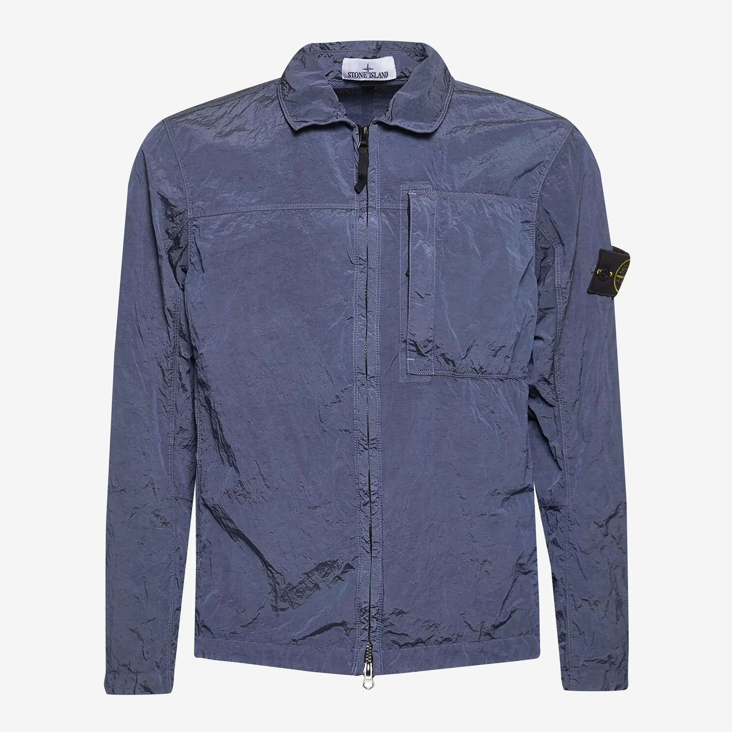 Stone Island Nylon Metal Tech Zip Overshirt