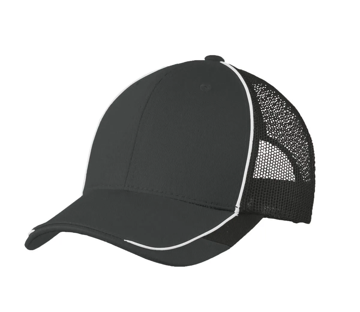 Top Headwear Colorblock Mesh Back Cap