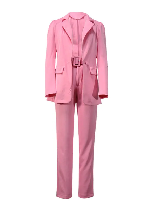 Women's fashionable temperament lapel suit