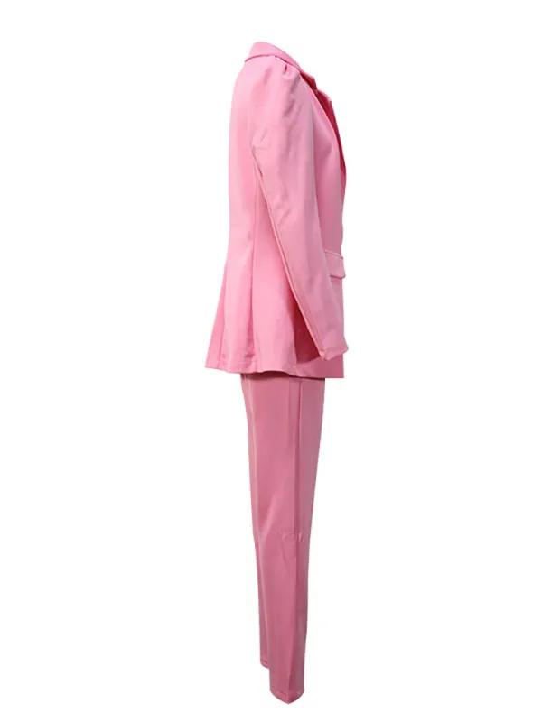 Women's fashionable temperament lapel suit